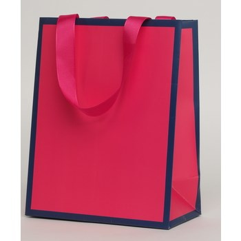 TF-10 Torebka prezentowa matowa, wstążka, mała