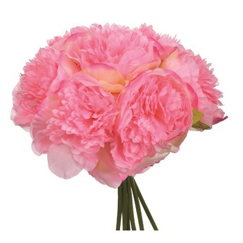 JUMI Bukiet sztuczny peonie różowe