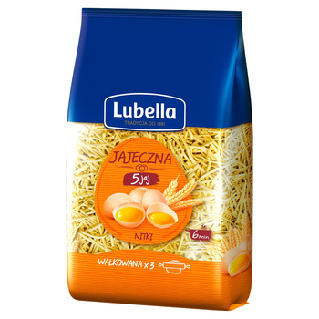 Lubella 5-Jajeczna Makaron nitki 400 g