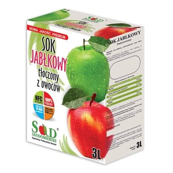Sok jabłkowy 3L SAD SANDOMIERSKI
