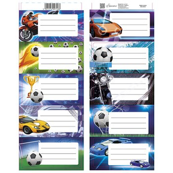 Beniamin Naklejki na zeszyty samochody