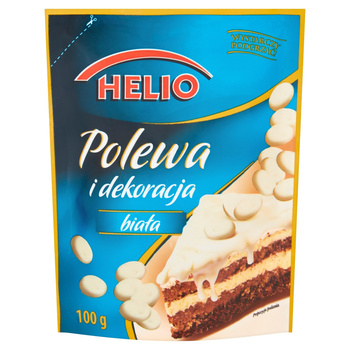Helio Polewa i dekoracja biała 100 g