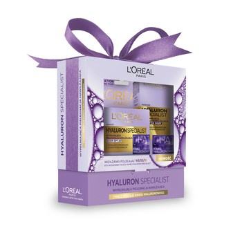 Zestaw specjalny L'Oreal Paris Hyaluron Specialist - krem na dzień, pod oczy, maska w płachcie