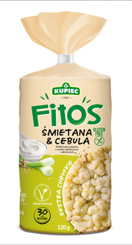 Kupiec Wafle kukurydziane śmietanka & cebula 120g