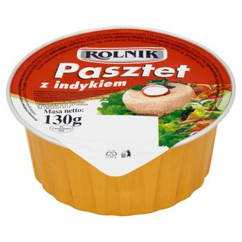 ROLNIK PASZTET Z INDYKIEM 130G