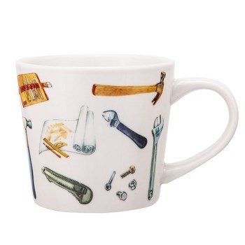 Kubek stożek 400 ml dekoracja Majsterkowicz Altom Design