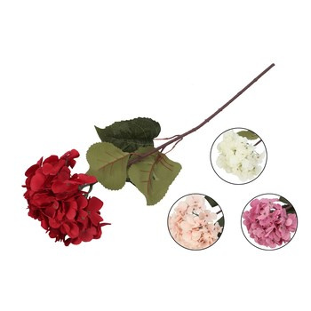 EM&EM Kwiat sztuczny hortensja 76cm