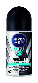 NIVEA MEN Black&White Invisible Fresh Antyperspirant w kulce 50 ml