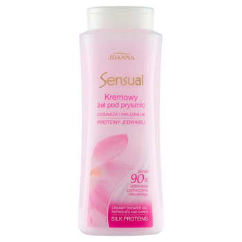 Joanna Sensual Kremowy żel pod prysznic proteiny jedwabiu 500 ml