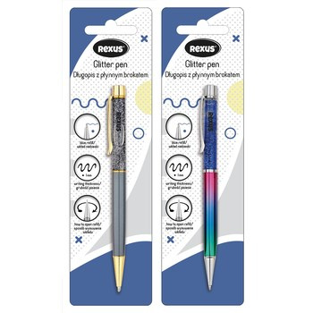 Długopis z brokatem 1 szt. w opakowaniu