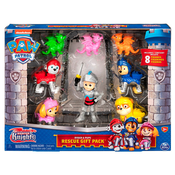 Paw Patrol Psi Patrol: Odważni Rycerze Zestaw Prezentowy