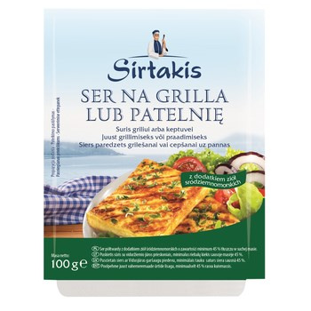 SIRTAKIS SER GRILL ZIOŁA.100G