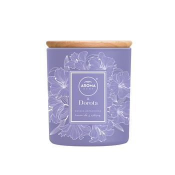 Świeca Aroma Home&Dorota 150g Lawenda z Cytryną