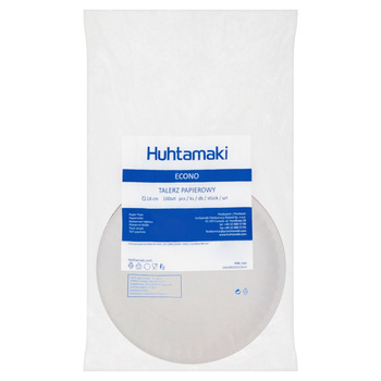 Huhtamaki Econo Talerz papierowy Ø 18 cm 100 sztuk