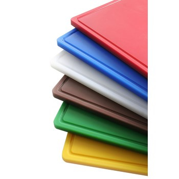 Deska do krojenia HACCP GN 1/1 - żółta Hendi