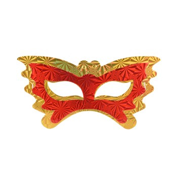 Maski holograficzne lux (2 szt.)