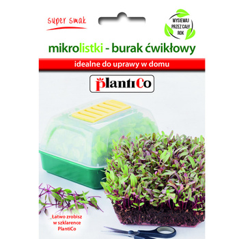 Nasiona na mikrolistki - Burak ćwikłowy PlantiCo