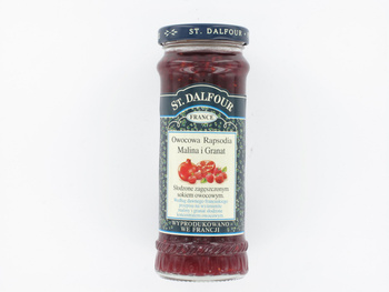 St. Dalfour Owocowa Rapsodia Produkt owocowy malina i granat 284 g
