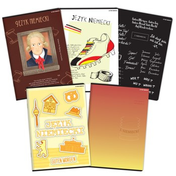 Zeszyt MegaMix Język niemiecki A5 60k TOP 2000