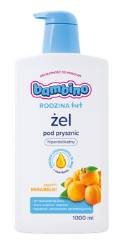 Bambino Rodzina Żel pod prysznic o zapachu mirabelki 1000 ml