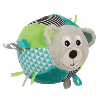 Canpol babies pluszowa piłka sensoryczna z dzwoneczkiem BEARS