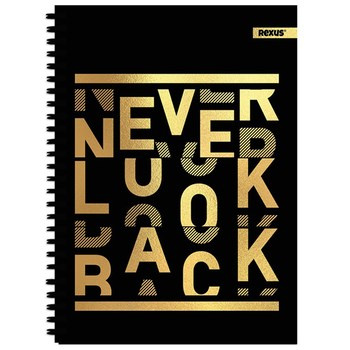 Kołozeszyt A4/80k kratka Płótno Rexus