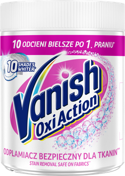 Vanish Oxi Action Odplamiacz do białych tkanin w proszku 470g