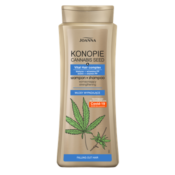 Joanna Konopie Szampon wzmacniający 400 ml