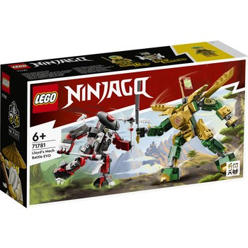 Klocki LEGO Ninjago 71781 Starcie Lloyda z Mechem EVO