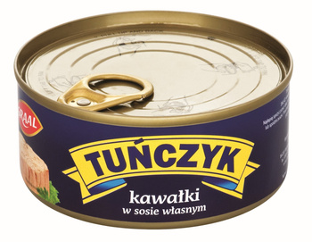 Graal Tuńczyk kawałki w sosie własnym 170 g