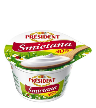 Président Śmietana 30% 200 g