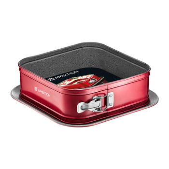 Tortownica kwadratowa 24x24cm - Cherry Ambition