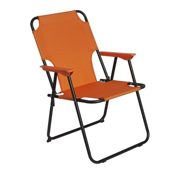 Krzesło składane pomarańczowe Comfort Living