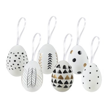 Pisanki Glamour (6 szt.)