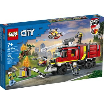 Klocki LEGO City Fire 60374 Terenowy pojazd straży pożarnej