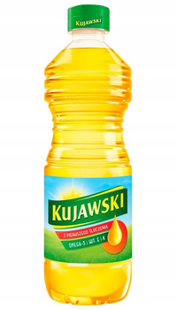 Kujawski Olej rzepakowy z pierwszego tłoczenia 500 ml