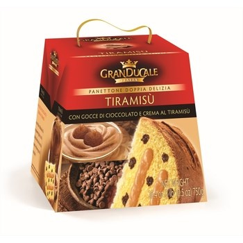 Ciasto Panettone Granducale z kremem Tiramisu 750g
