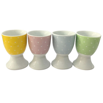 Kieliszek do jaj Monokolor w kropki