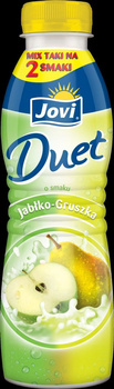 Jovi Duet Napój jogurtowy o smaku jabłko-gruszka 350 g