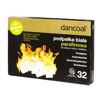 Dancoal podpałka biała parafinowa 32 szt.