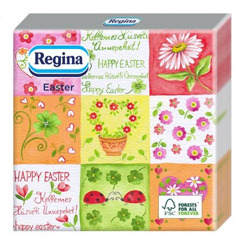 Regina Serwetki  Easter 1-warstwowe 20 sztuk