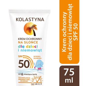 Kolastyna Krem ochronny dla dzieci i niemowląt SPF50 75ml
