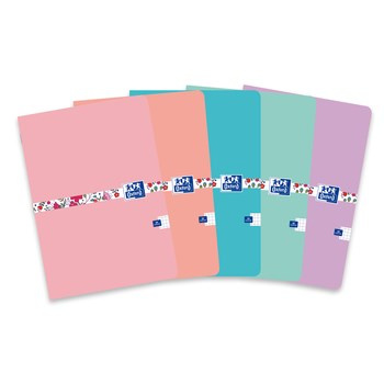 Zeszyt Oxford Floral A4 60 kartek w kratkę
