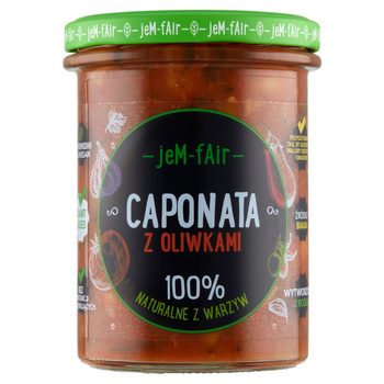 Jem Fair Caponata z oliwkami 380g
