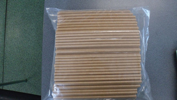 Słomki papierowe, kolor kraft-opakowanie 500szt HORECA POLSKA