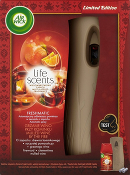 Air Wick Automatyczny odświeżacz powietrza i wkład grzane wino 250 ml