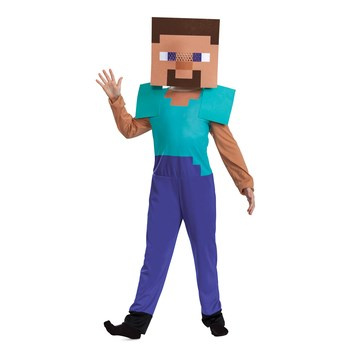 Stój dziecięcy - Minecraft Steve - rozmiar M