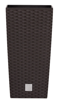 Donica rattanowa Rato Square 30cm DRTS300 umbra