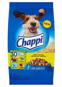 Chappi z drobiem Karma pełnoporcjowa 500 g