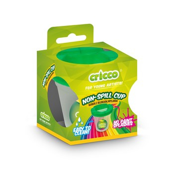 Kubek niekapek Cricco do malowania farbami